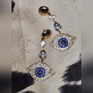 Eye Dangle Fashion Earrings